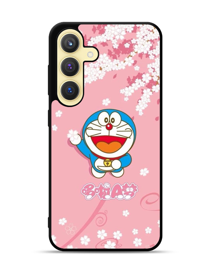 Doraemon Pink Sakura Summer Samsung Galaxy S25 Plus 5G , Samsung Galaxy S25+ 5G Case OV7092