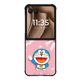 Doraemon Pink Sakura Summer Motorola Moto RAZR Plus 2025 Case OV7092