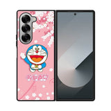 Doraemon Pink Sakura Summer Samsung Galaxy Z Fold 7 5G Case QC7092