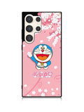 Doraemon Pink Sakura Summer Samsung Galaxy S25 Ultra 5G Case QC7092