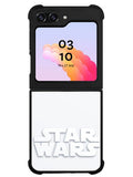 Star Wars White Samsung Galaxy Z Flip 5 5G 2023 Case OV6897