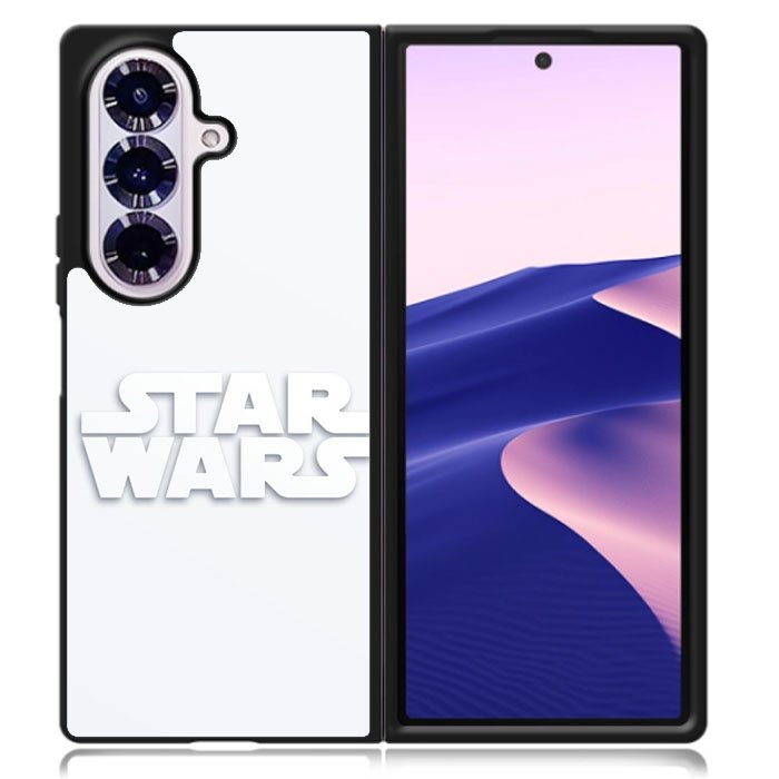 Star Wars White Samsung Galaxy Z Fold 7 Case OV6897