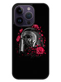 Star Wars Kylo Ren Helmet and Roses iPhone 14 Pro Case