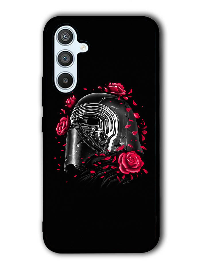 Star Wars Kylo Ren Helmet and Roses Samsung Galaxy A54 5G Case