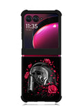 Star Wars Kylo Ren Helmet and Roses Motorola Moto Razr Plus 2023 , Moto Razr+ 2023 Case