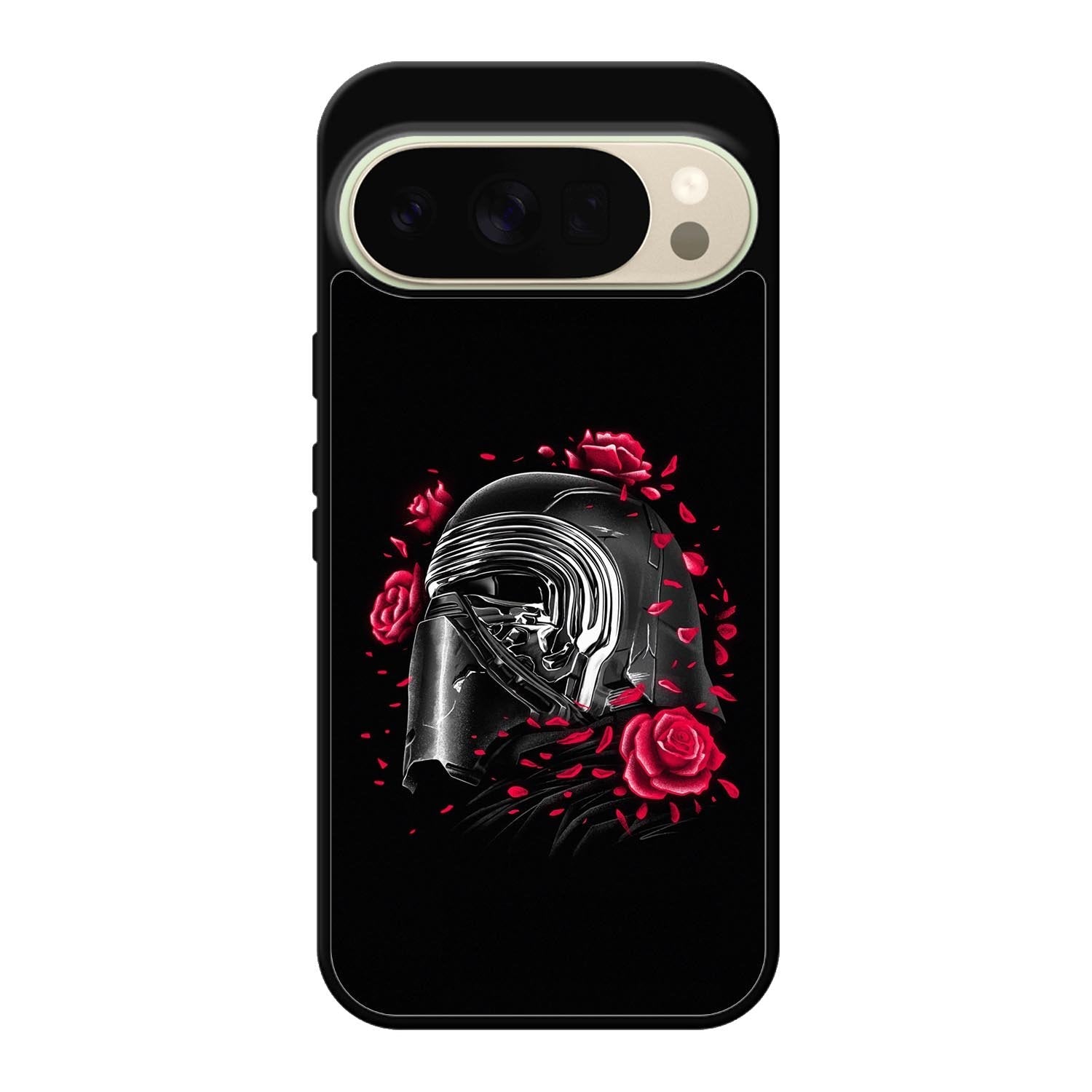 Star Wars Kylo Ren Helmet and Roses Google Pixel 10 Pro Case