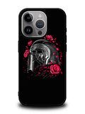 Star Wars Kylo Ren Helmet and Roses iPhone 15 Pro Case