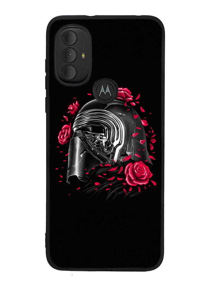 Star Wars Kylo Ren Helmet and Roses Motorola Moto G Pure 2021 , Moto G Power 2022 Case