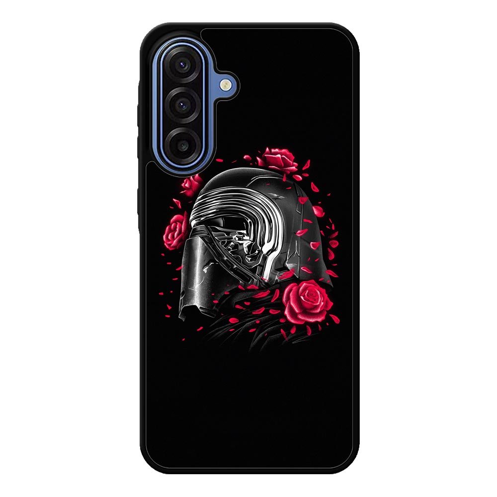 Star Wars Kylo Ren Helmet and Roses Samsung Galaxy A17 Case