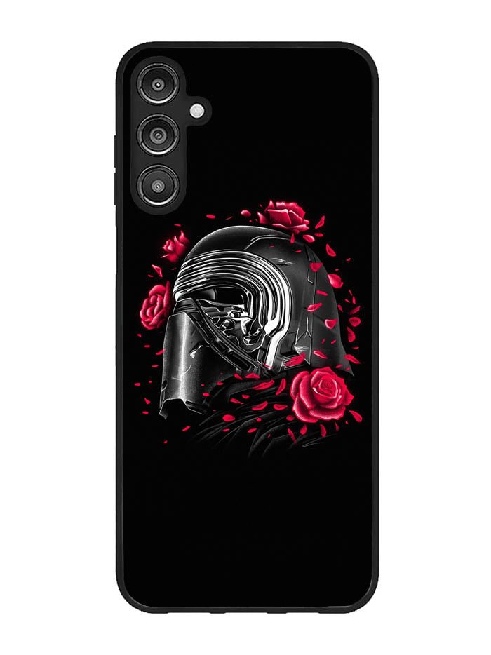 Star Wars Kylo Ren Helmet and Roses Samsung Galaxy A14 5G Case