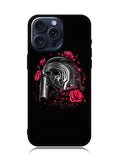 Star Wars Kylo Ren Helmet and Roses iPhone 15 Pro Case OV6917