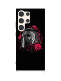 Star Wars Kylo Ren Helmet and Roses Samsung Galaxy S24 Ultra 5G Case