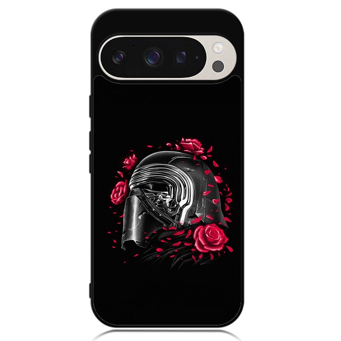 Star Wars Kylo Ren Helmet and Roses Google Pixel 9 | Pixel 9 Pro Case