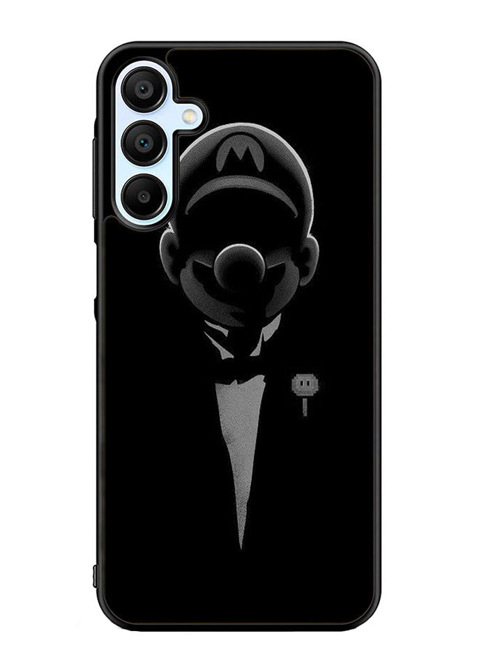 Mario Bros Black Samsung Galaxy A35 5G Case OV3399
