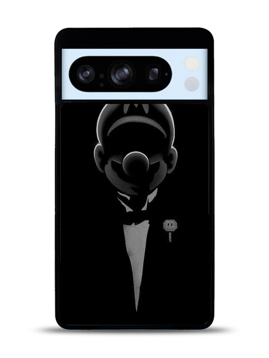 Mario Bros Black Google Pixel 8 Pro Case QC3399