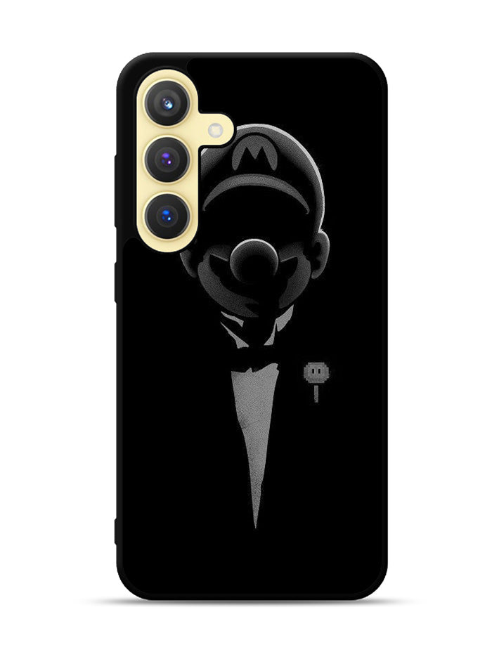Mario Bros Black Samsung Galaxy S25 Plus 5G , Samsung Galaxy S25+ 5G Case OV3399
