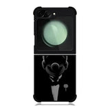 Mario Bros Black Samsung Galaxy Z Flip 6 5G 2024 Case OV3399