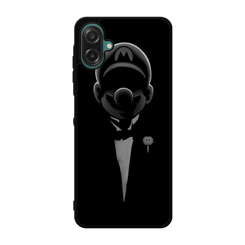 Mario Bros Black Samsung Galaxy A07 Case QC3399
