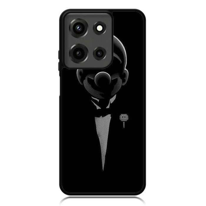 Mario Bros Black Motorola Moto G 5G 2025 Case OV3399