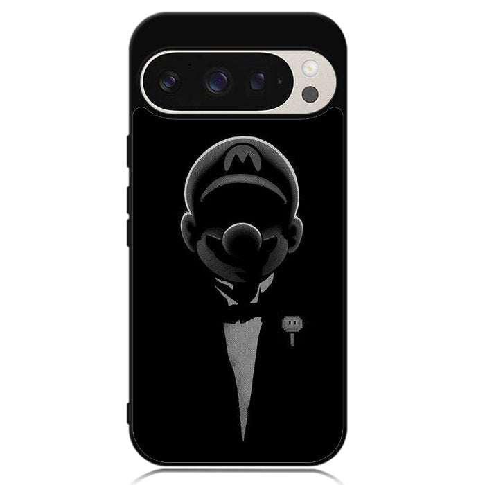 Mario Bros Black Google Pixel 9 | Pixel 9 Pro Case OV3399