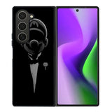 Mario Bros Black Samsung Galaxy Z Fold 6 5G 2024 Case OV3399