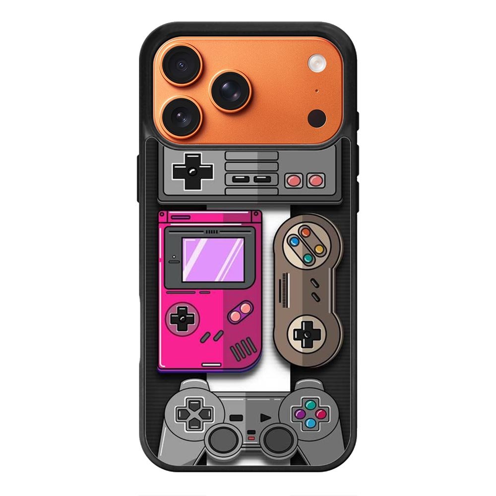 Retro Game iPhone 17 Pro Max Case QC6924