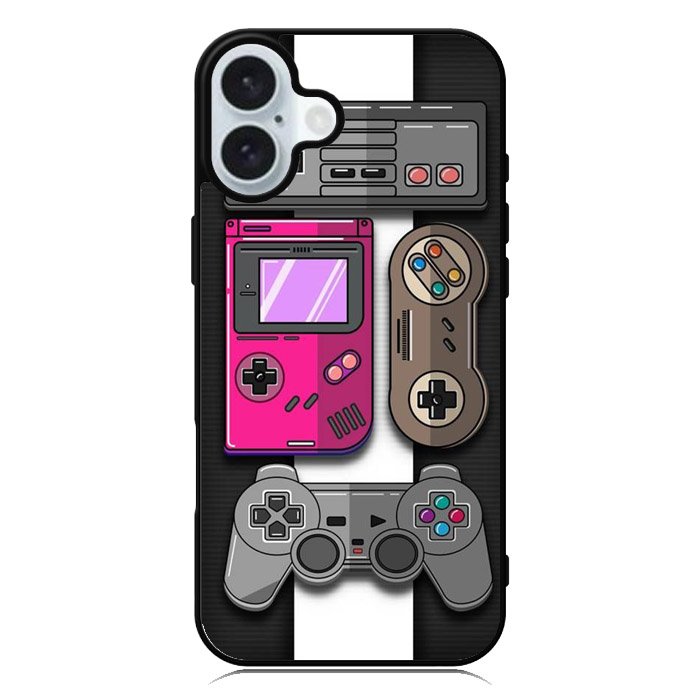 Retro Game iPhone 16 Case QC6924