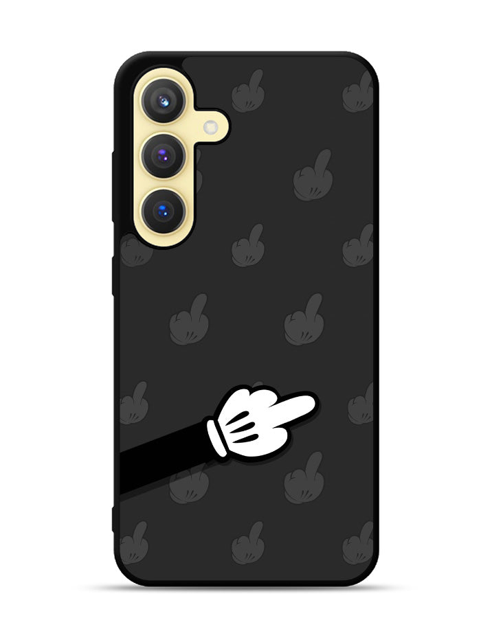 Bad Finger Mickey Mouse Samsung Galaxy S25 Plus 5G , Samsung Galaxy S25+ 5G Case OV3963