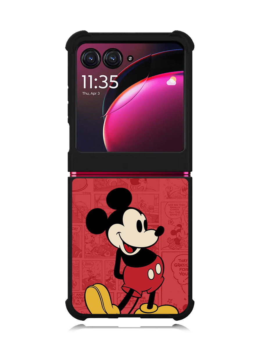 Mickey Mouse Comic Motorola Moto Razr Plus 2023 , Moto Razr+ 2023 Case