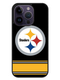 Pittsburgh steelers Logo Strip iPhone 14 Pro Case OV1086