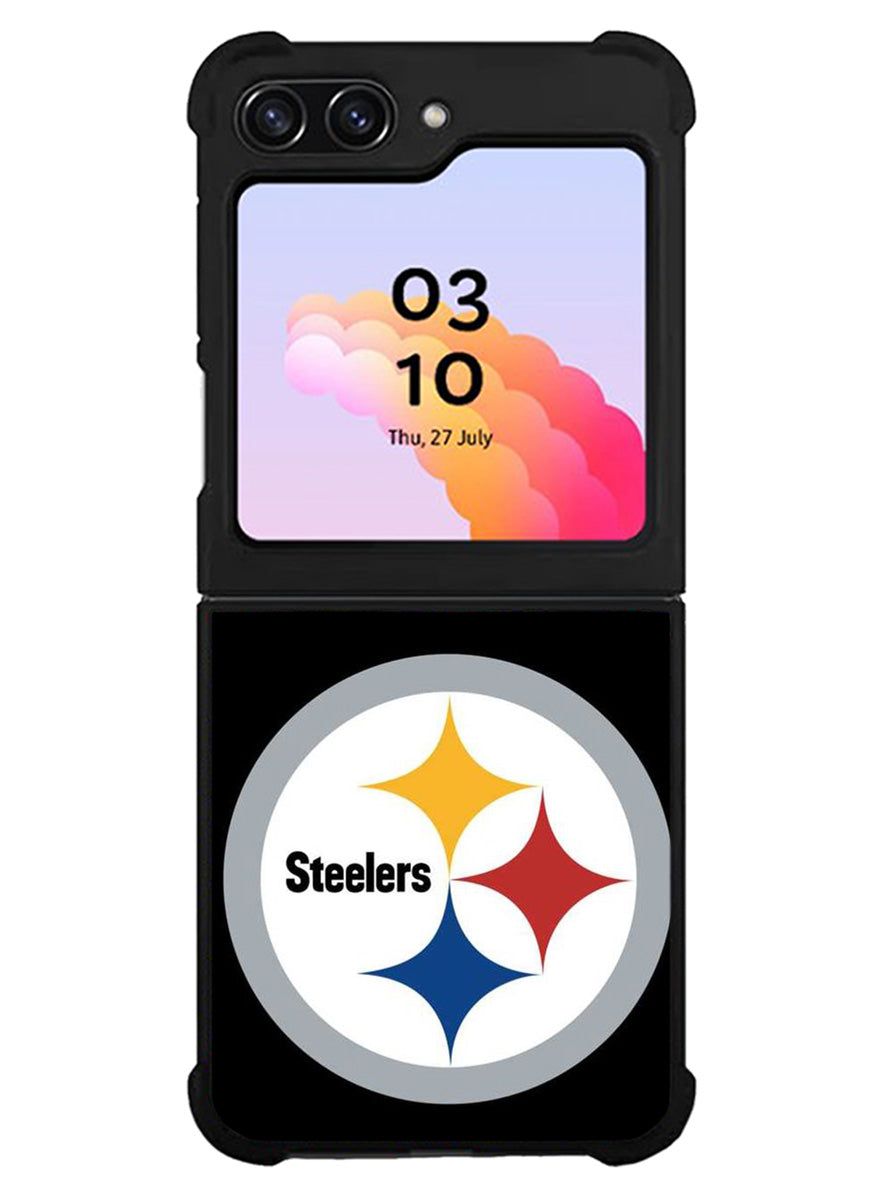 Pittsburgh Steelers Logo Strip Samsung Galaxy Z Flip 5 5G 2023 Case