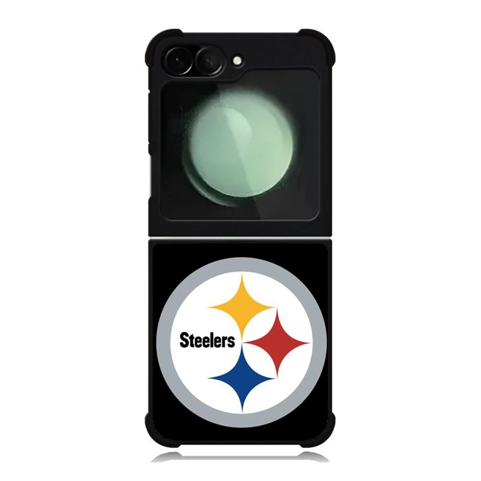 Pittsburgh Steelers Logo Strip Samsung Galaxy Z Flip 6 Case