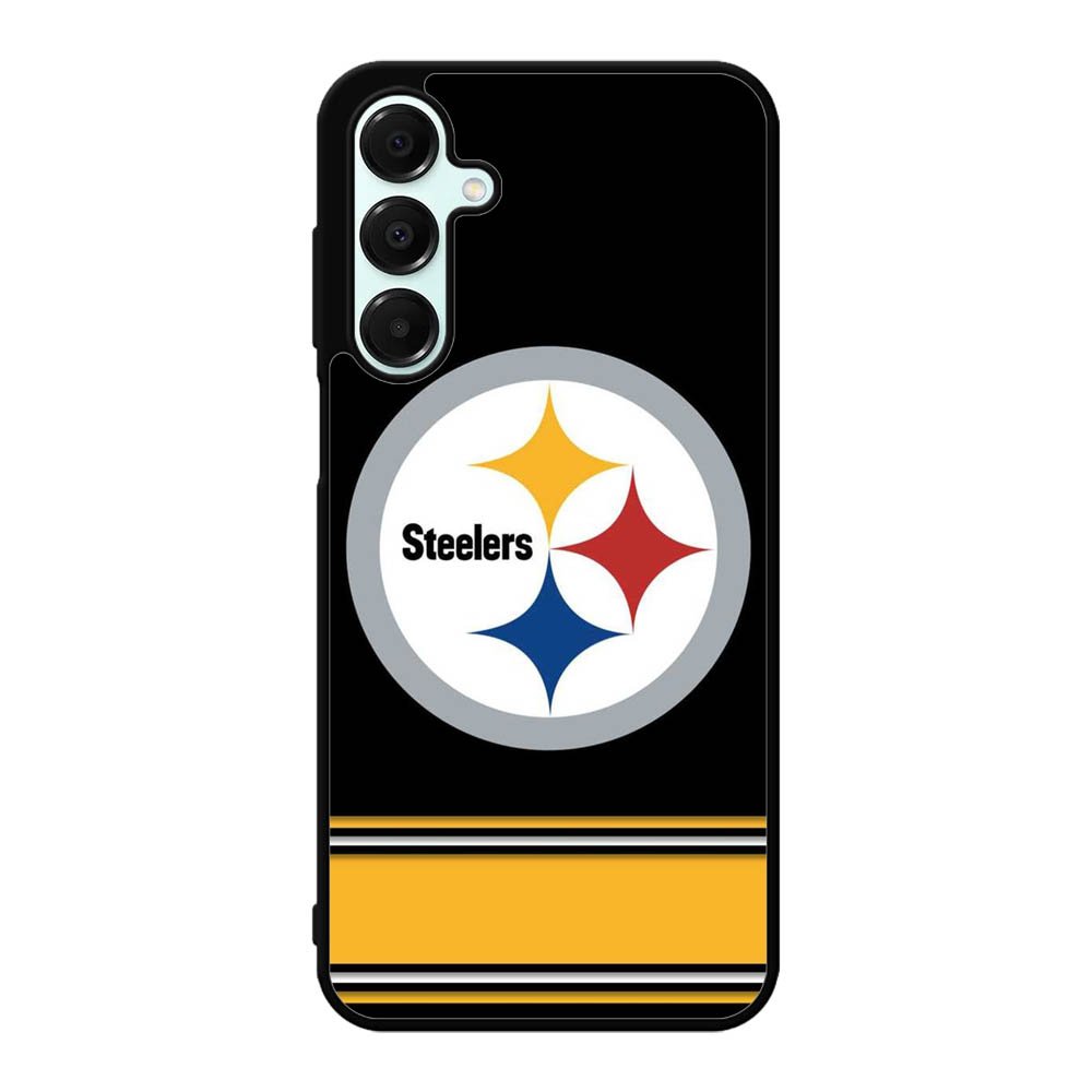 Pittsburgh Steelers Logo Strip Samsung Galaxy A16 Case OV6337
