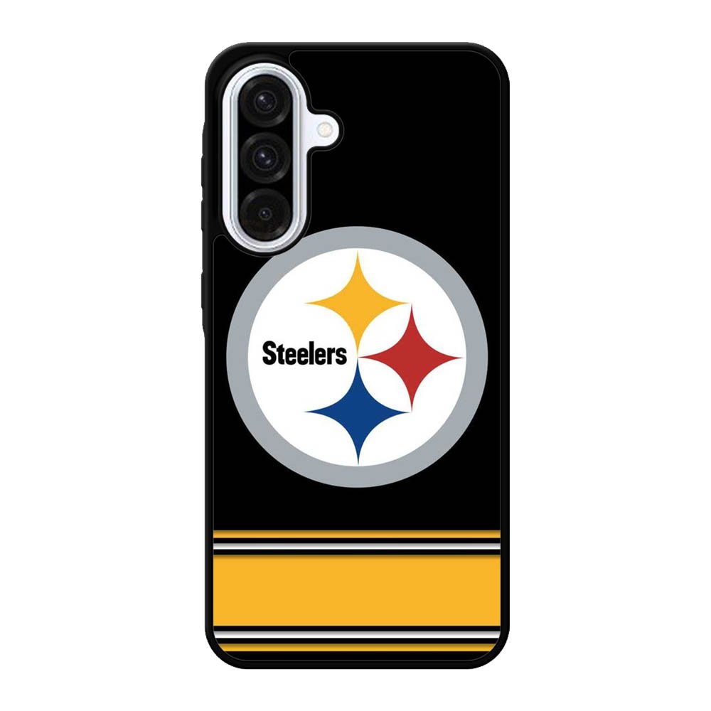 Pittsburgh Steelers Logo Strip Samsung Galaxy A56 Case OV6337