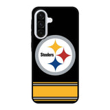 Pittsburgh Steelers Logo Strip Samsung Galaxy A56 Case OV6337