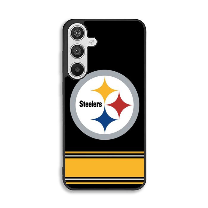 Pittsburgh Steelers Logo Strip Samsung Galaxy A26 Case OV1825