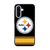 Pittsburgh Steelers Logo Strip Samsung Galaxy A36 Case OV1825