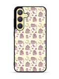 Pusheen The Cat Moon Pattern Samsung Galaxy S25 Plus 5G , Samsung Galaxy S25+ 5G Case OV6948