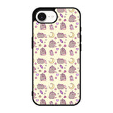 Pusheen The Cat Moon Pattern iPhone 17e Case OV6948