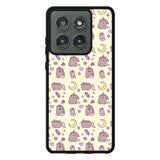 Pusheen The Cat Moon Pattern Motorola Moto Edge 2025 Case QC6948
