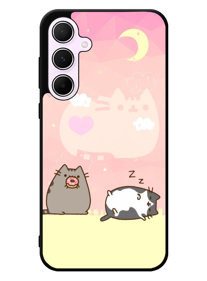 Pusheen The Cat Sleeping Samsung Galaxy A55 5G Case