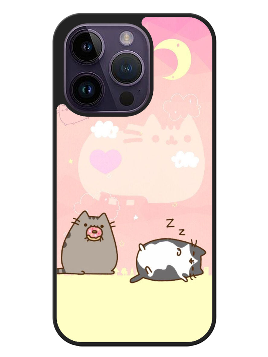 Pusheen The Cat Sleeping iPhone 14 Pro Max Case OV5509