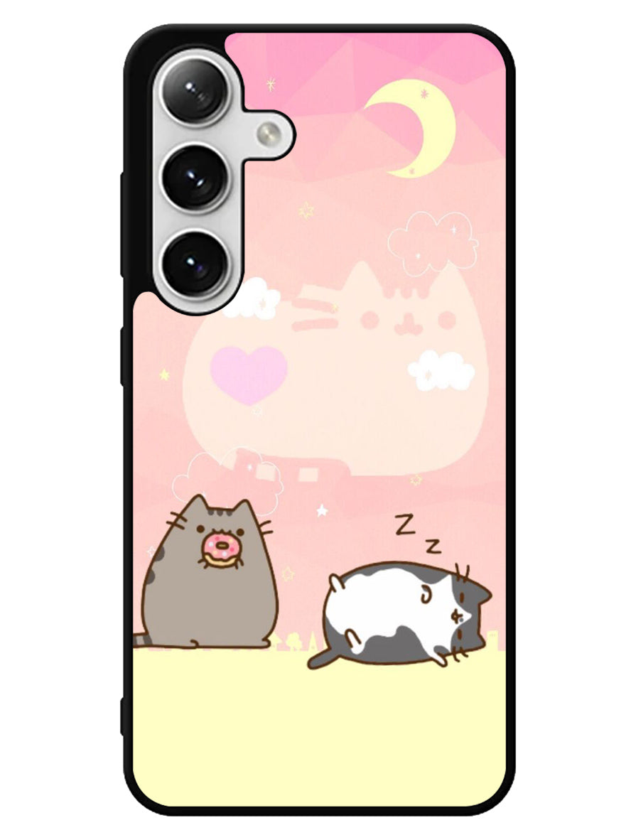 Pusheen The Cat Sleeping Samsung Galaxy S25 5G Case