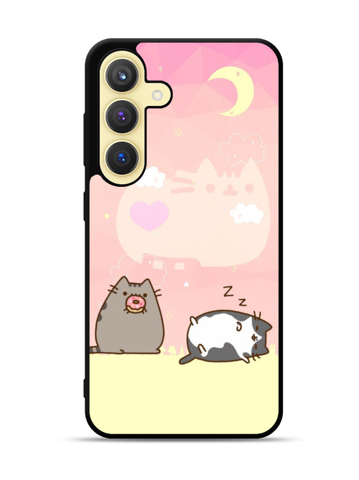 Pusheen The Cat Sleeping Samsung Galaxy S24 Plus 5G , Samsung Galaxy S24+ 5G Case