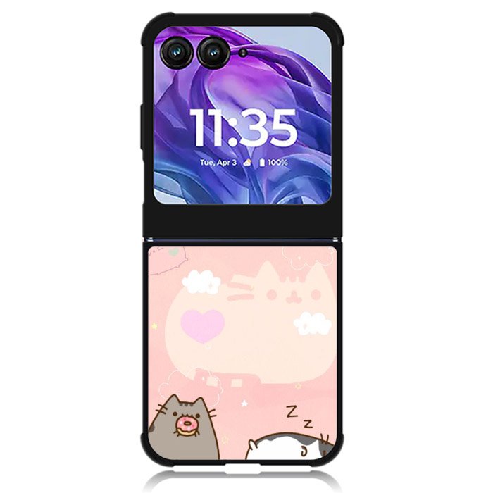 Pusheen The Cat Sleeping Motorola Moto Razr Plus 2024 , Moto Razr+ 2024 Case