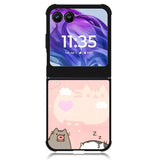 Pusheen The Cat Sleeping Motorola Moto Razr Plus 2024 , Moto Razr+ 2024 Case