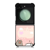 Pusheen The Cat Sleeping Samsung Galaxy Z Flip 6 Case