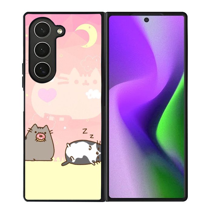 Pusheen The Cat Sleeping Samsung Galaxy Z Fold 6 Case