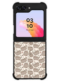 Pusheen The Cat Pattern Samsung Galaxy Z Flip 5 5G 2023 Case OV6949