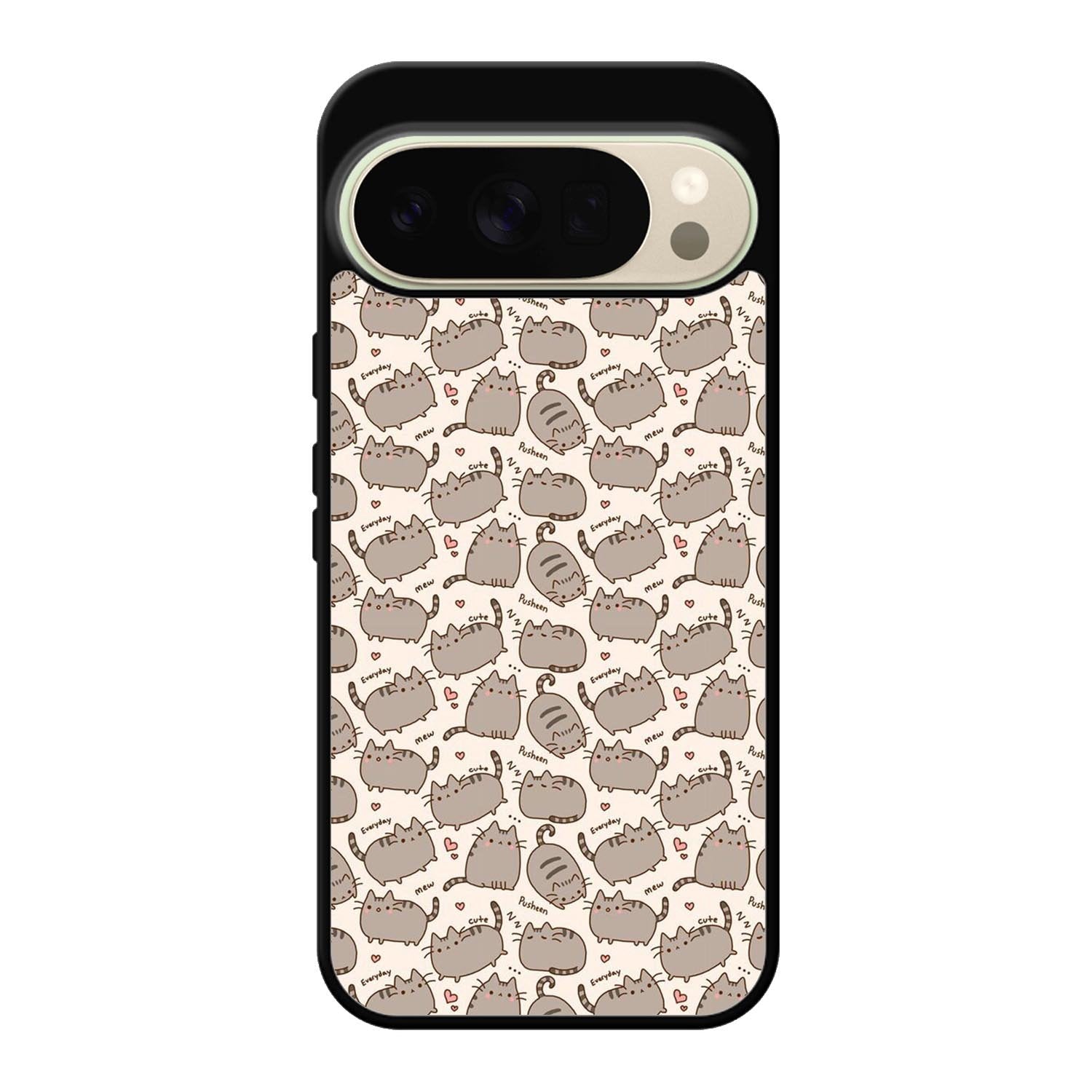 Pusheen The Cat Pattern Google Pixel 10 Pro Case OV6949